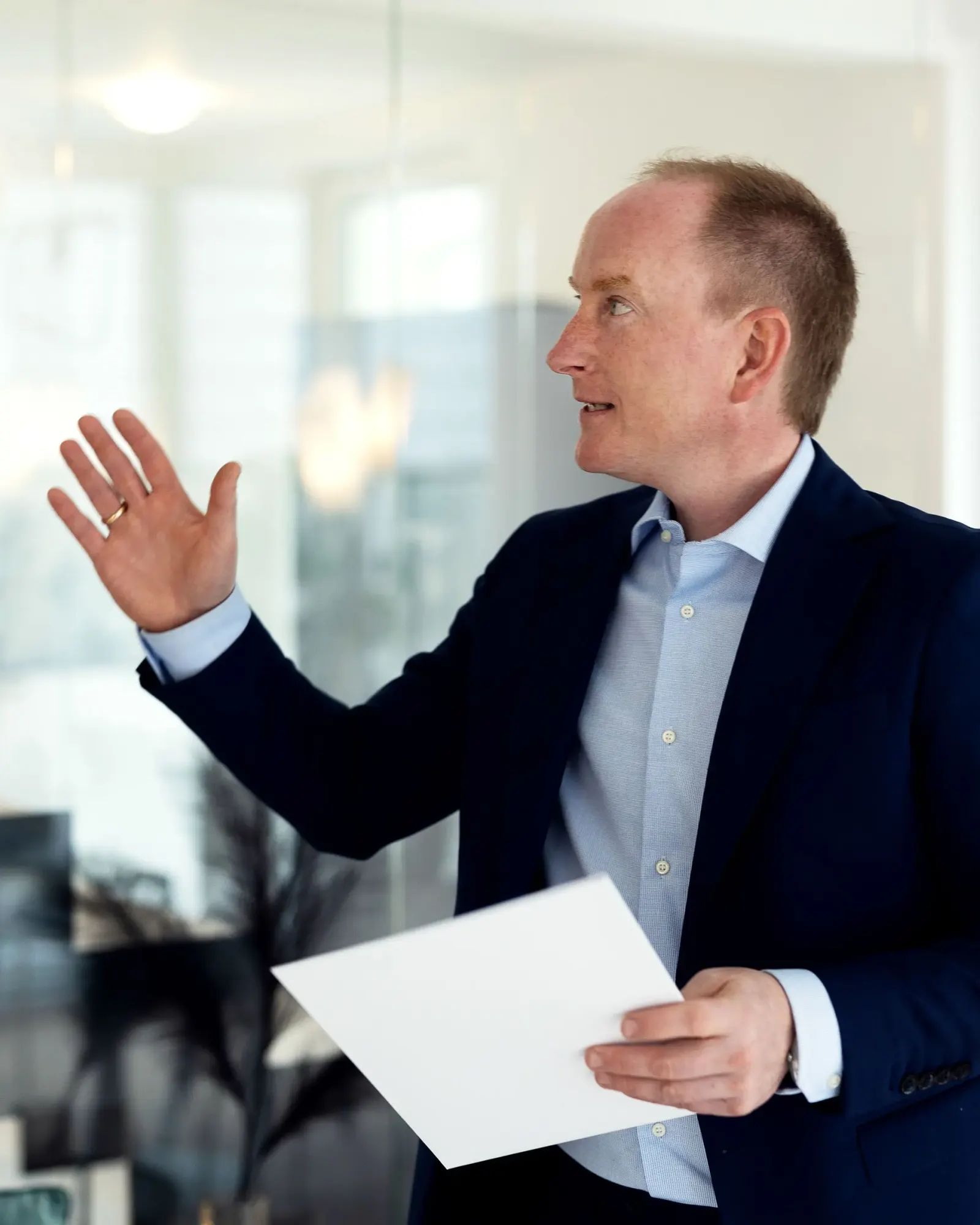 Markus Schwarz im Beratungsgespräch
