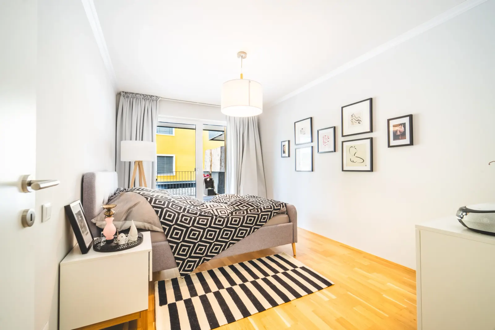 Wohnraum nach der professionellen Fotografie