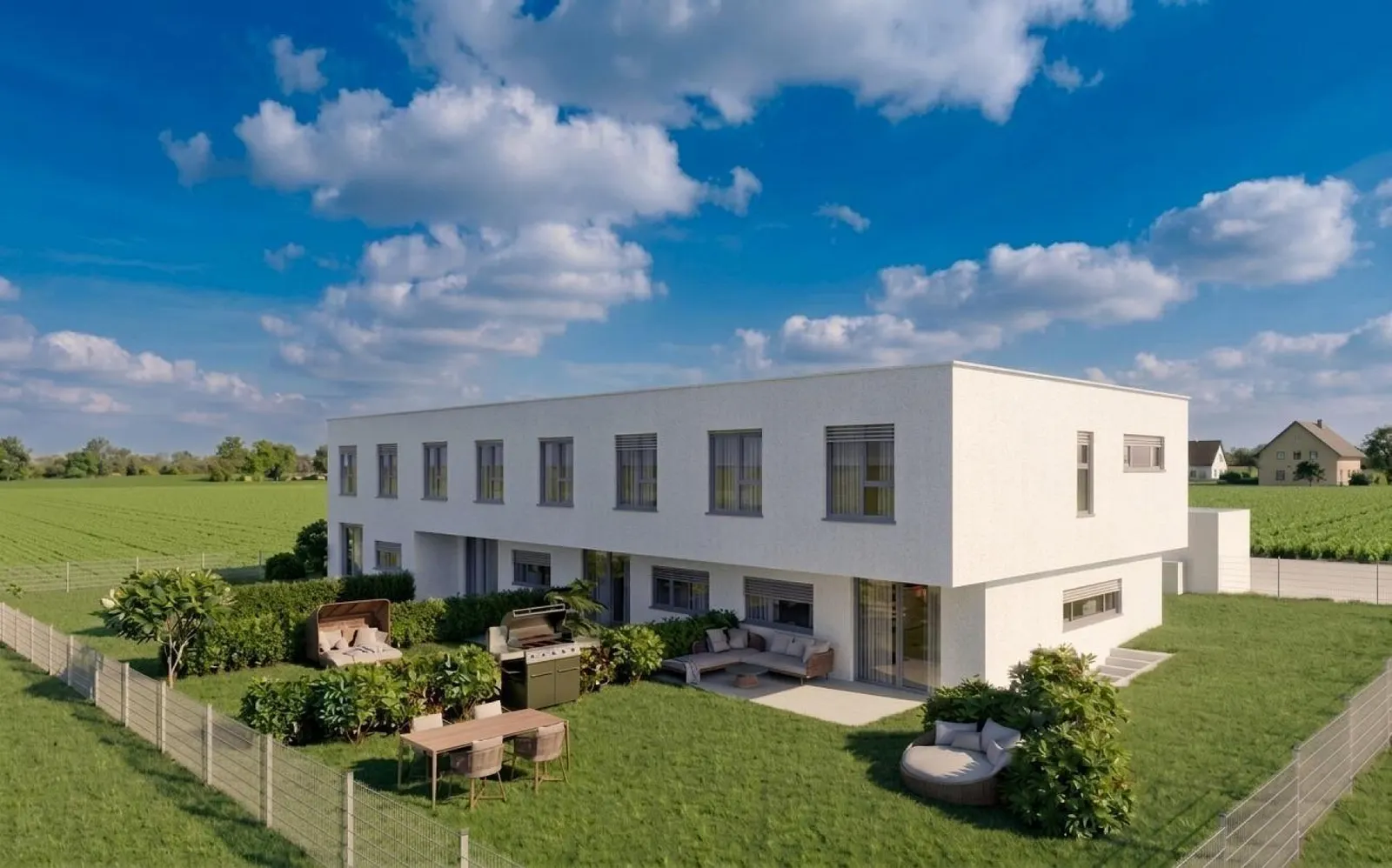 SonnenQuartier 4.0 - Eckreihenhaus mit großem Garten und Tiefgarage in Neumarkt am Wallersee