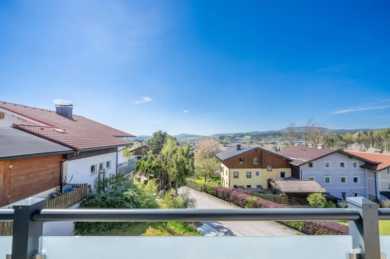 Ausblick Balkon
