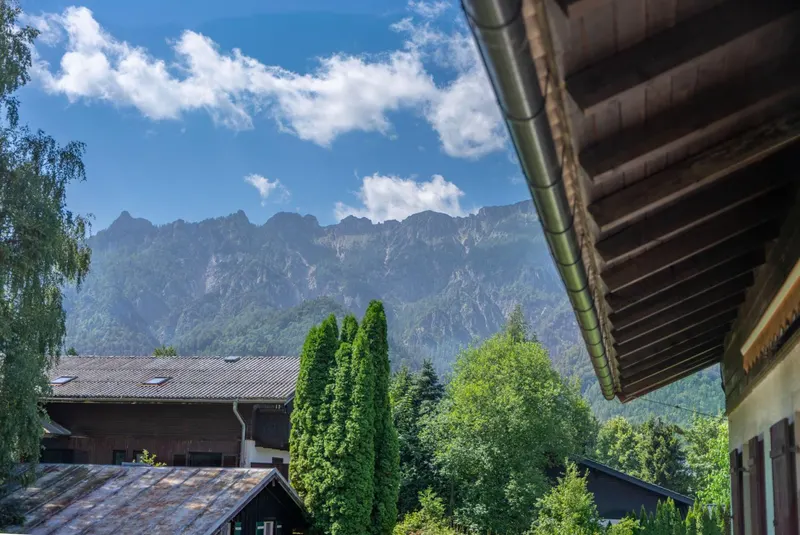 Ausblick Balkon