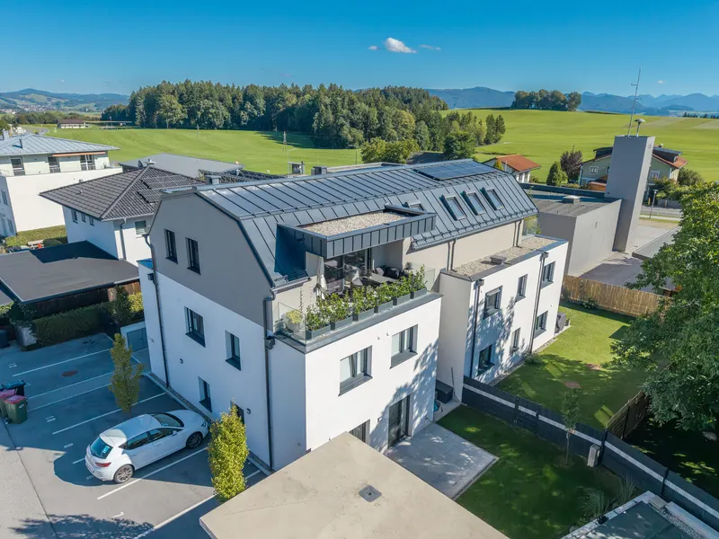 Drohne Ansicht Haus